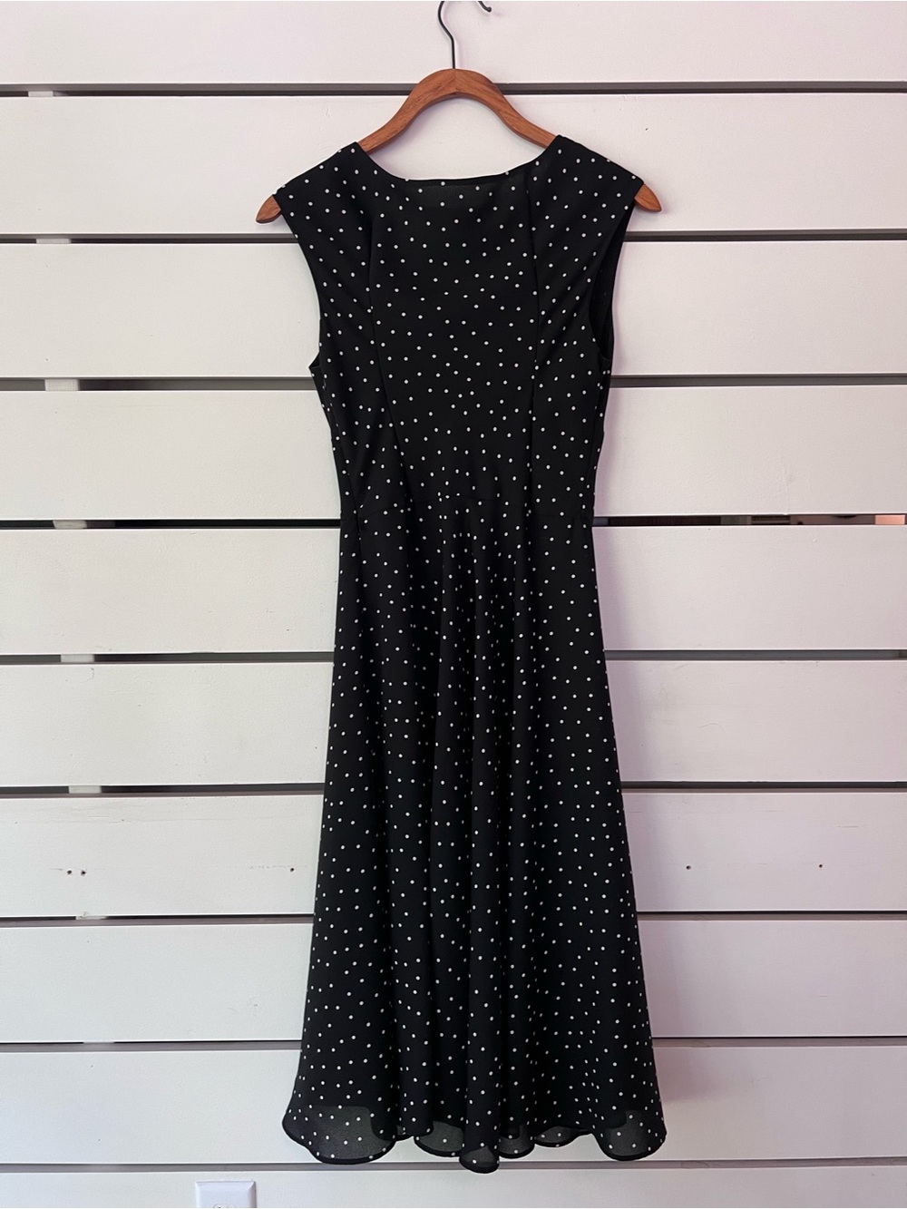 Vintage 90’s Polka Dot Fit & Flare Dress